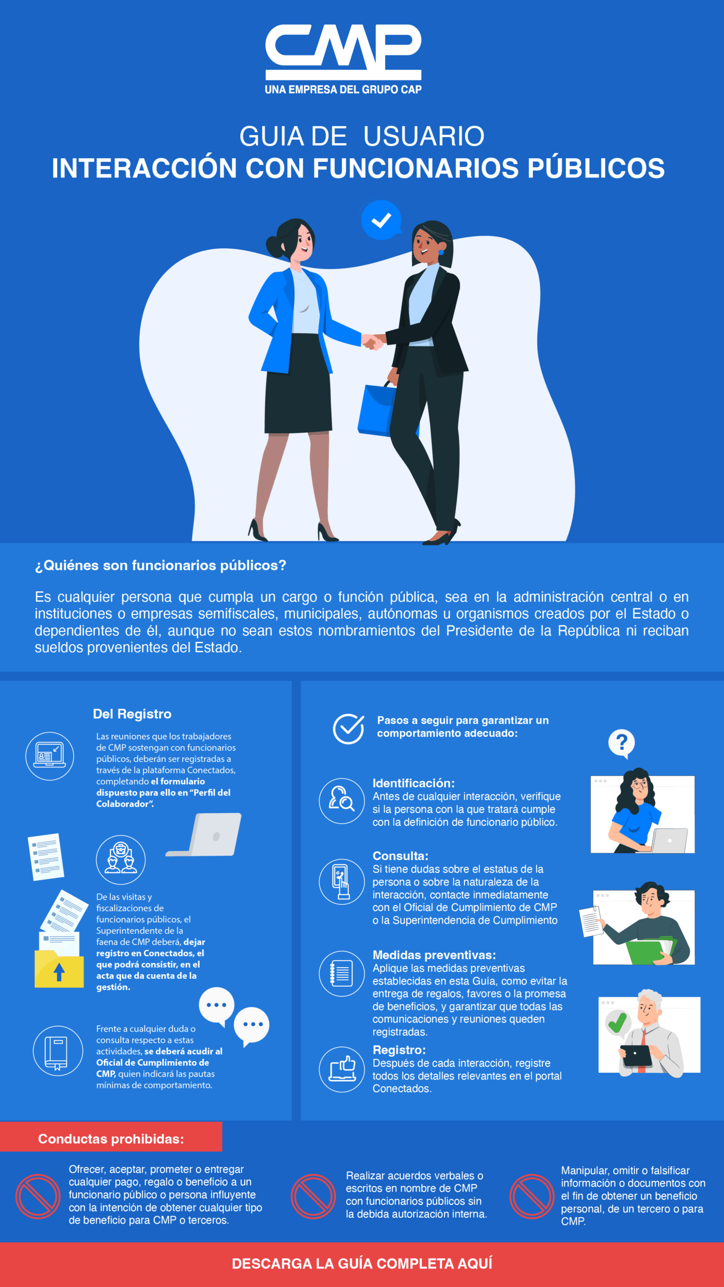 Guía de Usuario – Interacción con Funcionarios Públicos