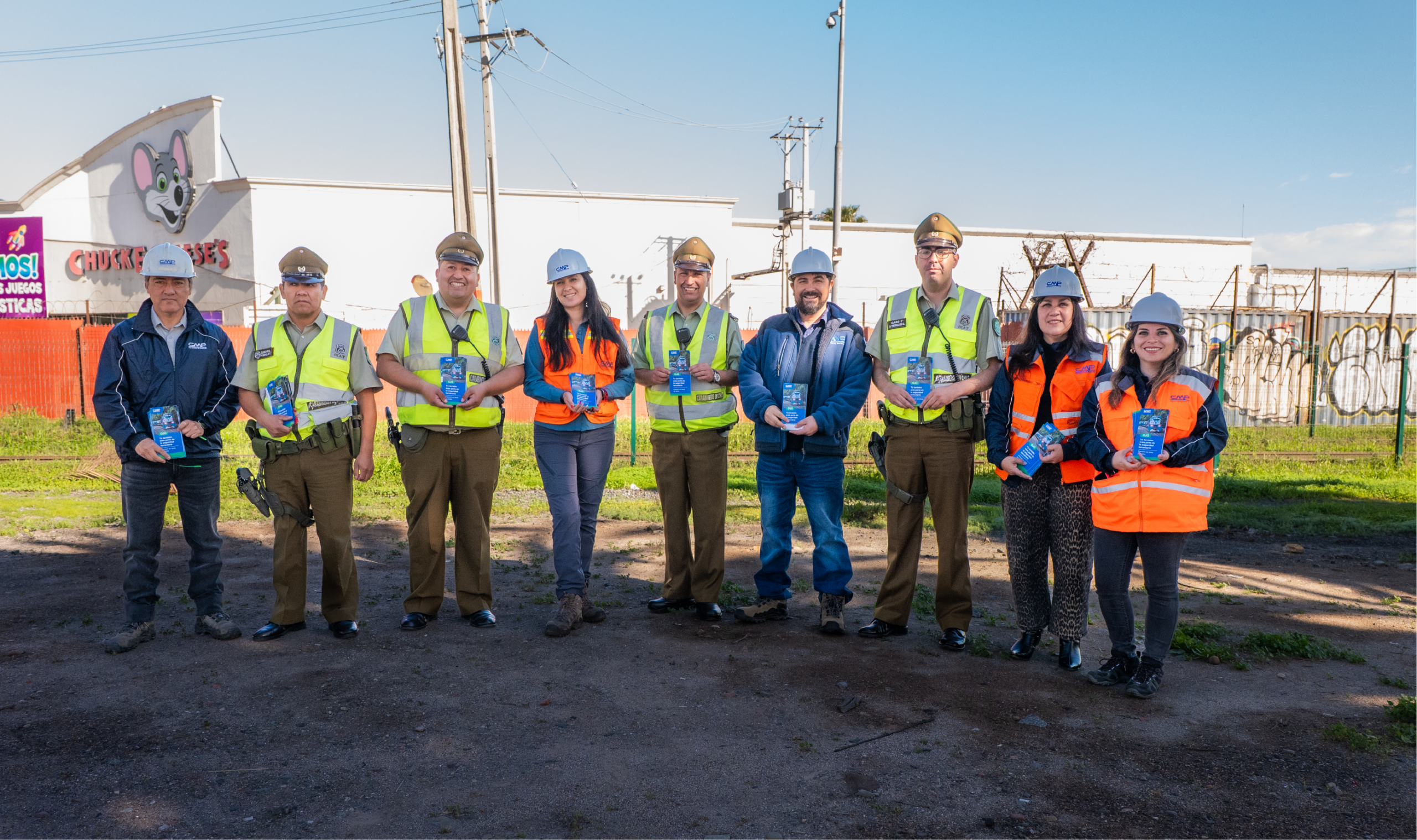 CMP refuerza su campaña de seguridad ferroviaria previo a Fiestas Patrias
